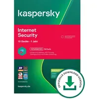 Kaspersky Lab Internet Security 2020 10 Geräte 1 Jahr