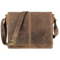 GREENBURRY Vintage Messenger 39 cm Laptopfach braun
