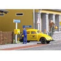 BUSCH 7887 H0 PKW Modell Volkswagen Käfer mit Postmann