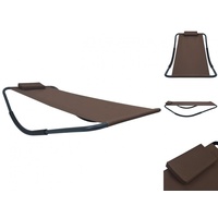 VidaXL Gartenbett 200 x 90 x 40 cm braun
