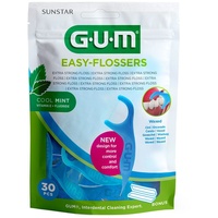 Sunstar GUM EASY-FLOSSERS Zahnseidesti.gew.mint+Reise-Et.