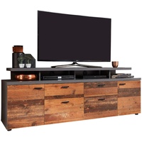Trendteam Mood TV-Lowboard 180 cm old wood matera 2