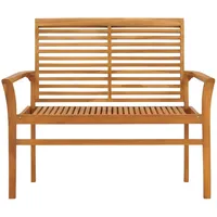 VidaXL Gartenbank 112 x 55 x 94 cm braun