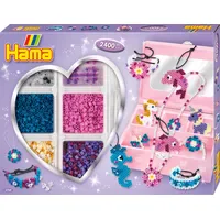 Hama Kreativbox Accessoires Bügelperlen 2400 Stück
