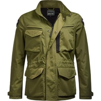 Blauer H.T. Blauer Ethan Motorrad Textiljacke, grün,