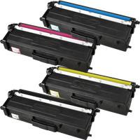 W&P 4 Alternativ Toner ersetzt Brother TN-910 BK C