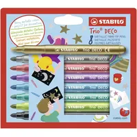 Stabilo Trio DECO Filzstifte 8 St. mehrfarbig