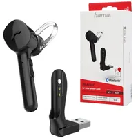 Hama MyVoice 1300, In-ear Headset Bluetooth Schwarz