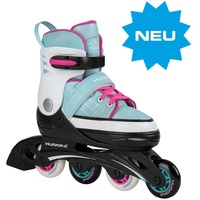 Hudora 37342 - Inline Skates mint, Rollschuhe, Inliner, 30-33