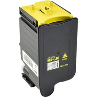 W&P Alternativ Toner ersetzt Sharp MX-C30GTY yellow