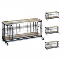 VidaXL TV-Schrank Mangoholz Massiv 100x40x45 cm