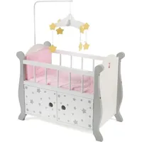 Bayer Chic 2000 Bayer Chic Puppenbett Stars grau