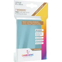 Enigma Gamegenic, Prime 7 Wonders Sleeves, Sleeve Color Code: