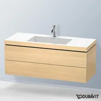 Duravit Vero Air Waschtisch mit L-Cube Unterschrank, 2 Auszüge,