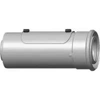 WOLF-Garten Luft-Abgasrohr DN 60/100 steckbar mit Revisionsöffnung 250 mm