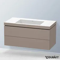 Duravit Vero Air Waschtisch mit L-Cube Unterschrank, 2 Auszüge,