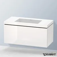 Duravit Vero Air Waschtisch mit L-Cube Waschtischunterschrank mit 1