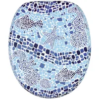 Sanilo WC-Sitz Mosaik Blau,