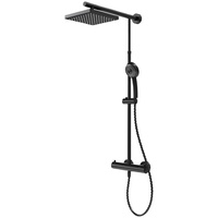 Schulte DuschMaster Rain Black Style Duschsystem schwarz EP9641 68