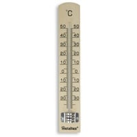 Metaltex Innenthermometer Thermometer + Hygrometer, Braun