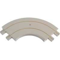 LIEDECO Erker-Innenbogen zweiläufig Gardinenschiene weiß