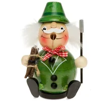 SIKORA Dicke Räuchermännchen aus Holz Größe:Höhe ca. 12.5 cm,