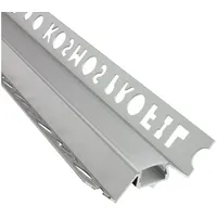 Tktrading24 IN-T77 LED Alu Fliesenprofil Ecke innen 10mm silber