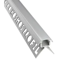 Tktrading24 C-T77 LED Premium Fliesenprofil Ecke aussen 10mm silber