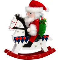 SIKORA Serie E große XL Nußknacker Reiterlein Weihnachts Deko