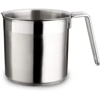 Weis 18455 Milchtopf mit Sandwichboden 1000 ml, Edelstahl