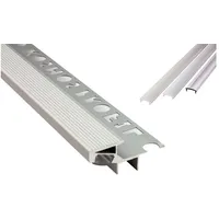 Tktrading24 T-40 20° LED Premium Treppenprofil Alu Fliesenprofil 12mm