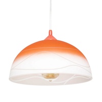 Licht-Erlebnisse Pendelleuchte Orange Weiß | Gr.: onesize