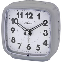 Atlanta Funkwecker analog mit Licht Snooze