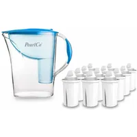 PearlCo Standard blau + 12 Universal Filterkartuschen