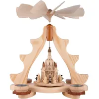 Gruner holzdesign Pyramide Frauenkirche Dresden 45cm Weihnachtspyramide