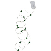 Star Trading Best Season LED-Draht-Lichterkette "String" 12teilig grüne Bäume,