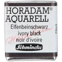 Schmincke Aquarellfarbe 1/2 Näpchen schwarz