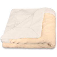 CELINATEX Toronto Kuscheldecke 150 x 200 cm Creme weiß