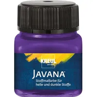 Kreul Javana Stoffmalfarbe für helle und dunkle Stoffe violett,
