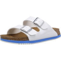 Birkenstock Arizona Super Grip Birko-Flor schmal Weiß 46