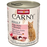 Animonda Carny Adult Pute, Huhn & Shrimps 6 x