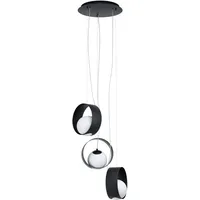 EGLO Pendelleuchte Camargo, 3 flammige Hängelampe, Elegant, Hängeleuchte aus