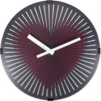 Nextime Wanduhr Motion Heart Red Ø 30,7 cm