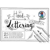 Ursus Handlettering Paper Tonkarton 200 g/qm 25 Blatt DIN