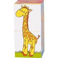 GoKi 57725 - Würfelpuzzle Tiere