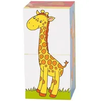 GoKi Würfelpuzzle Tiere