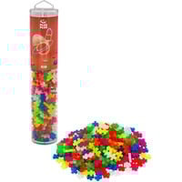 Plus-Plus Neon Mix, Tube, 240 Bausteine, Konstruktionsspielzeug, neon