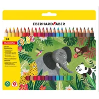 Eberhard Faber Buntstifte Set Colori 24 St. mehrfarbig