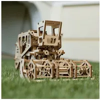 UGEARS Mähdrescher 70010 Fahrzeug 3 D Holzbausatz Holzpuzzle Holz