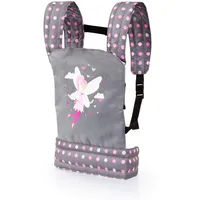 Bayer Design Puppenhochstuhl grau/rosa (62266AA)